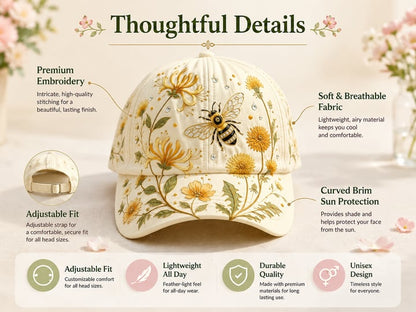 🔥Last Day 48% OFF 🌸🌿 Garden Morning Cap (✨2026 Limited Edition)