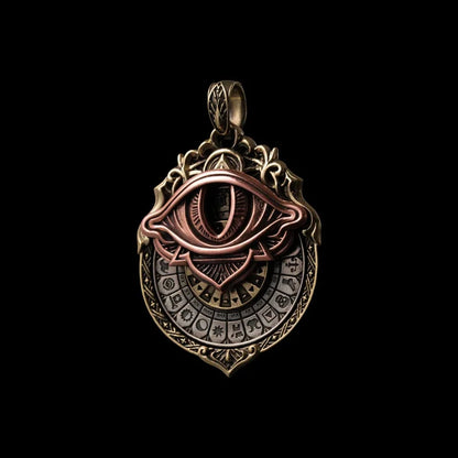 👁️‍🗨️Handmade Tarot Vision Pendant: Connect to Cosmic Wisdom Anytime(✨Comes with instruction manual)