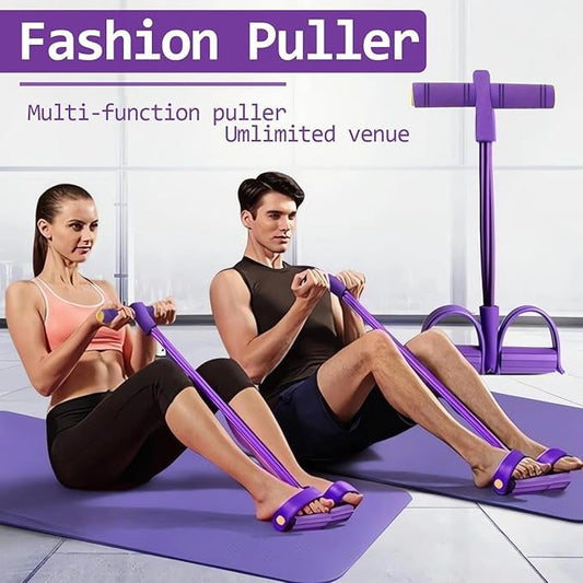 💪8-Tube Pedal Resistance Device - Detachable And Adjustable Pedal Resistance Device
