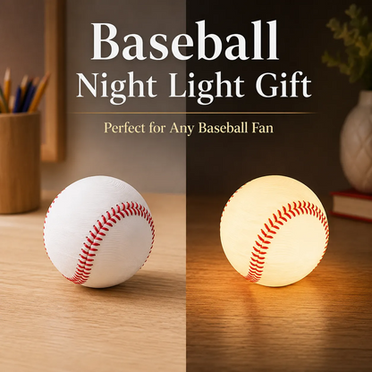 ⚾Last Day 47% OFF - Baseball Night Light Gift