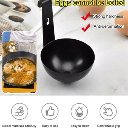 💥Buy 1 Get 1 Free💥Hanging Ear Poached Egg Molds🥚Save Time and Make Perfect Hard-Boiled Eggs