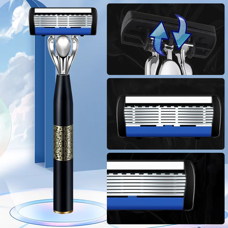 🪒⚡ Men's 7-Layer Blades Razor – 50% OFF! Ultra-close shave, smooth glide, less irritation – 7 precision blades for the perfect shave. 🔥✨