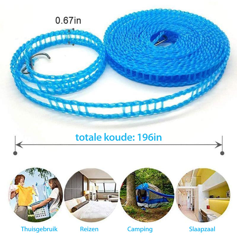 🔥Hot Sale - 47% OFF🔥Windproof Non-Slip Clothesline