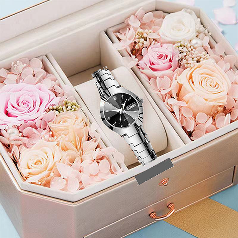 🏆 Last Day Special Price £9.99! 💐Elegant Casual Waterproof Quartz Watch Women Gift