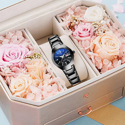 🏆 Last Day Special Price £9.99! 💐Elegant Casual Waterproof Quartz Watch Women Gift