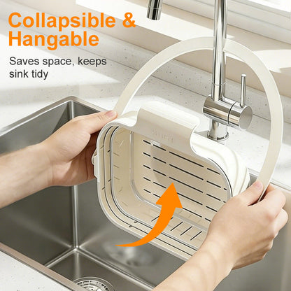🥦44% OFF!🍅Collapsible Faucet-Hanging Sink Strainer Basket