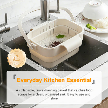 🥦44% OFF!🍅Collapsible Faucet-Hanging Sink Strainer Basket