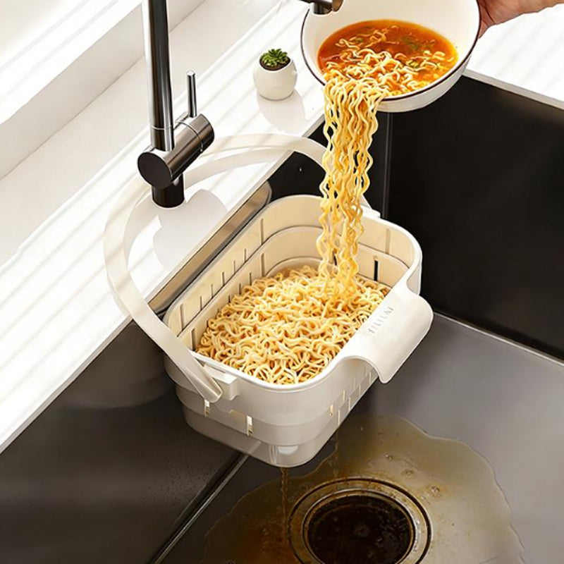 🥦44% OFF!🍅Collapsible Faucet-Hanging Sink Strainer Basket