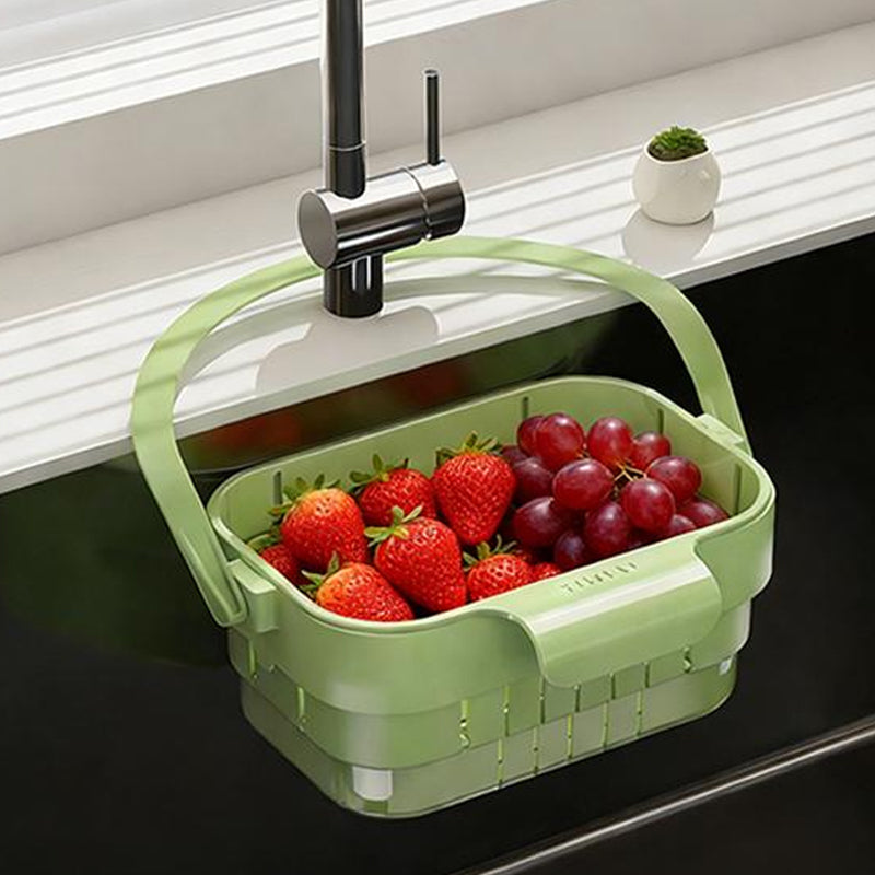 🥦44% OFF!🍅Collapsible Faucet-Hanging Sink Strainer Basket