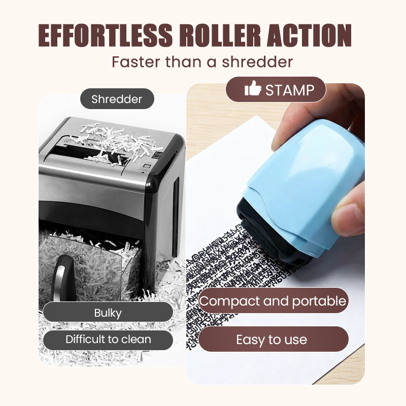 ⏰Privacy Protection Roller Stamp