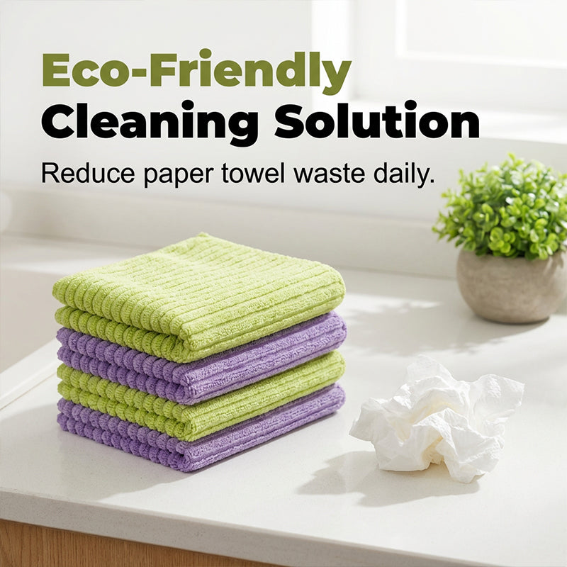 🔥Last day of the sale: £9.99!!🏆Multipurpose Reusable Tear-Off Cleaning Cloth Roll