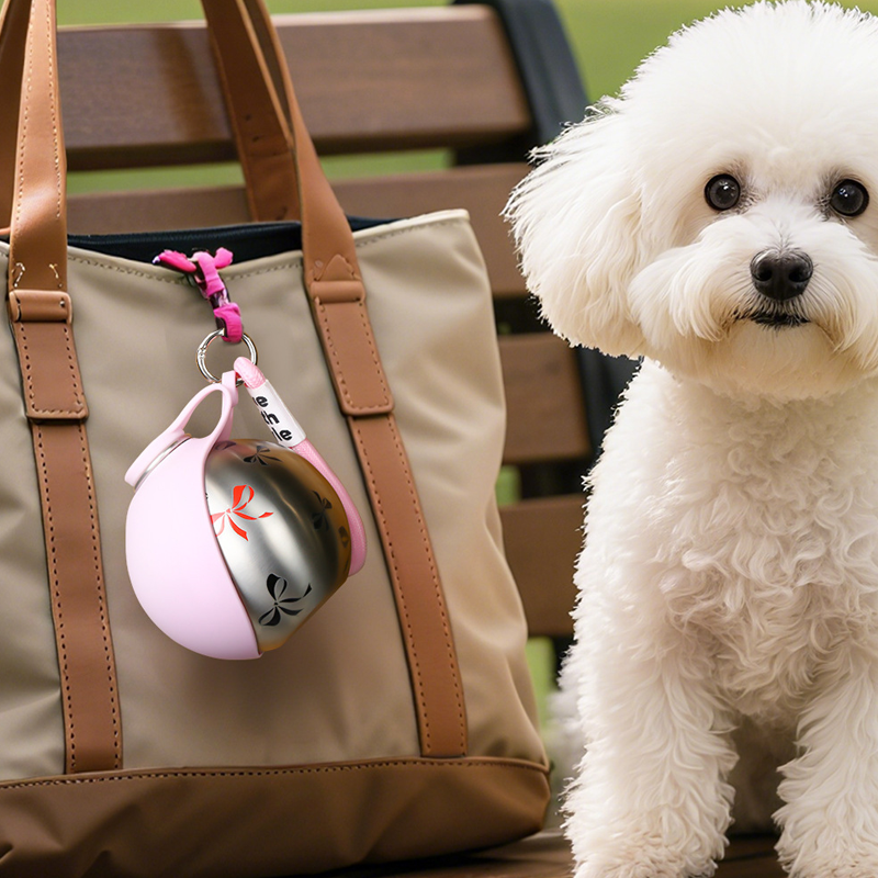 📢📢50% OFF !! ⏰ 2-in-1 Portable Dog Water Bottle for Small Dogs - Leak-Proof & Compact