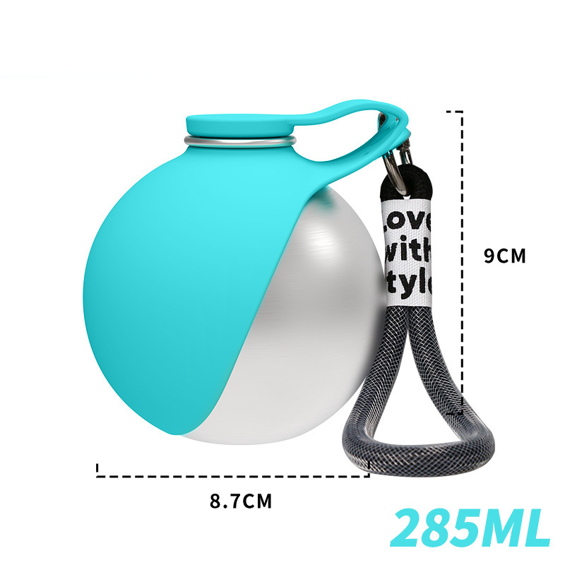 📢📢50% OFF !! ⏰ 2-in-1 Portable Dog Water Bottle for Small Dogs - Leak-Proof & Compact