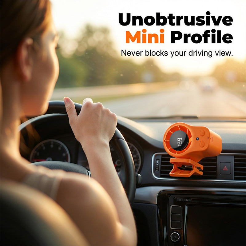🏆 Last Day Special Price £19.99 ! ⏰Hands-Free Personal Cooling Fan with LED Display