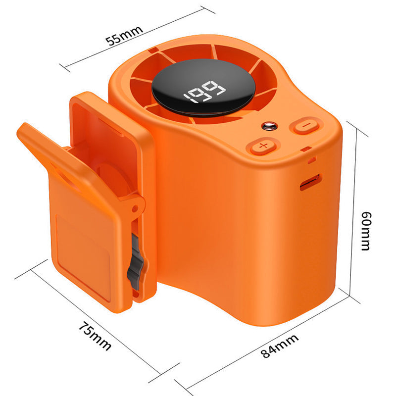 🏆 Last Day Special Price £19.99 ! ⏰Hands-Free Personal Cooling Fan with LED Display