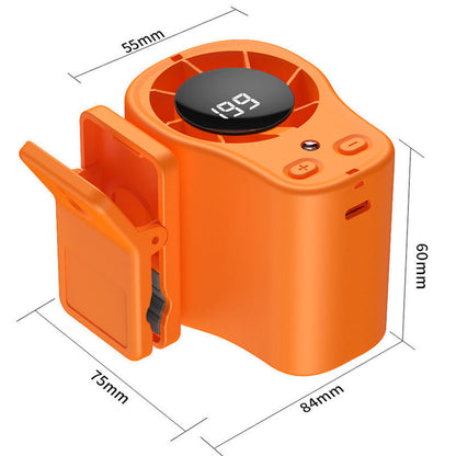 🏆 Last Day Special Price £19.99 ! ⏰Hands-Free Personal Cooling Fan with LED Display