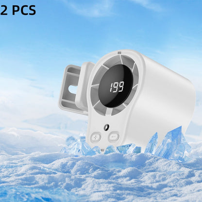 🏆 Last Day Special Price £19.99 ! ⏰Hands-Free Personal Cooling Fan with LED Display