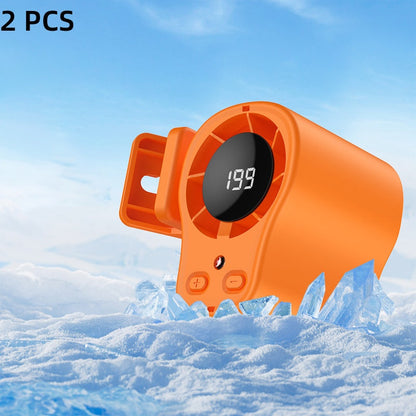 🏆 Last Day Special Price £19.99 ! ⏰Hands-Free Personal Cooling Fan with LED Display