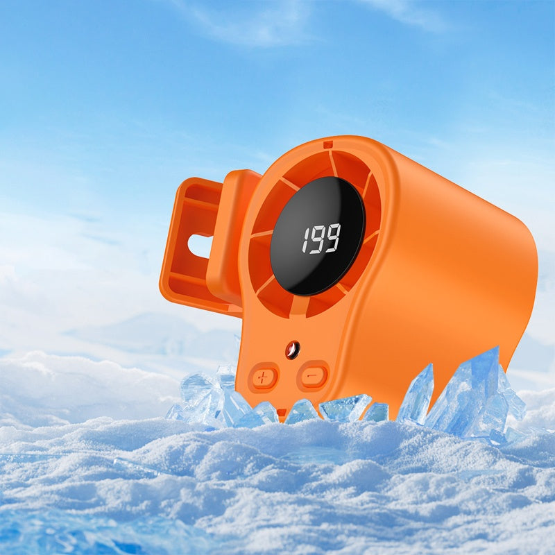🏆 Last Day Special Price £19.99 ! ⏰Hands-Free Personal Cooling Fan with LED Display