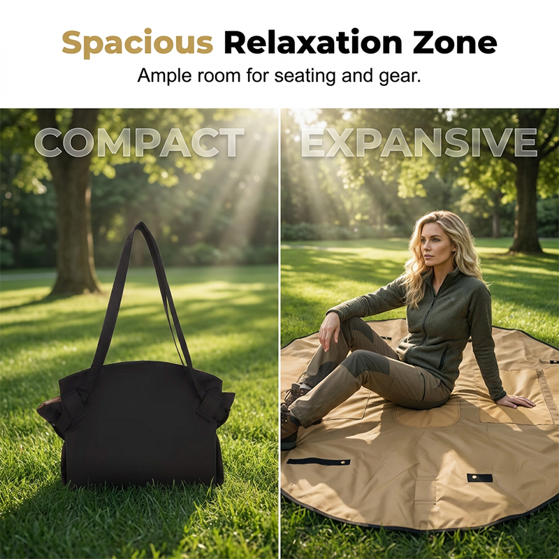 🥳2026 HOT SALE🥳💞50K+ SOLD!🧺✨ 49% OFF! 2-in-1 Convertible Picnic Mat Tote – Bag turns into a mat in seconds. Spacious, lightweight & water‑resistant. Perfect for picnics & shopping! 🌳🛍️