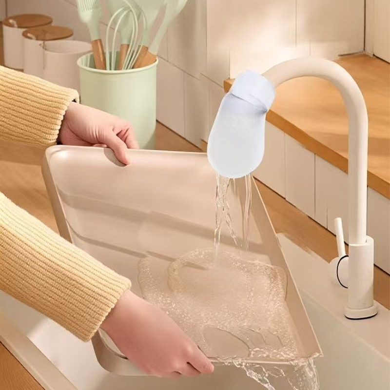 ⏰60%OFF⚡50K+ SOLD!💥Anti-Splash Kitchen Faucet Cotton Filter for Sediment & Rust Removal