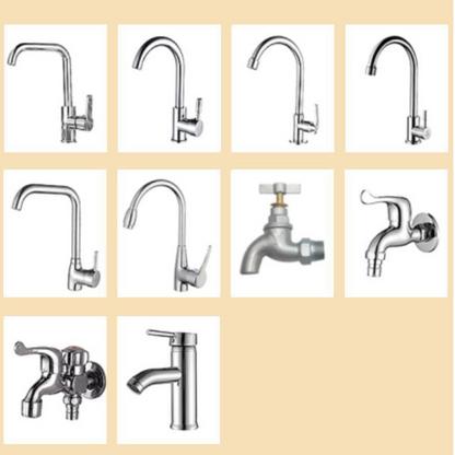 ⏰60%OFF⚡50K+ SOLD!💥Anti-Splash Kitchen Faucet Cotton Filter for Sediment & Rust Removal