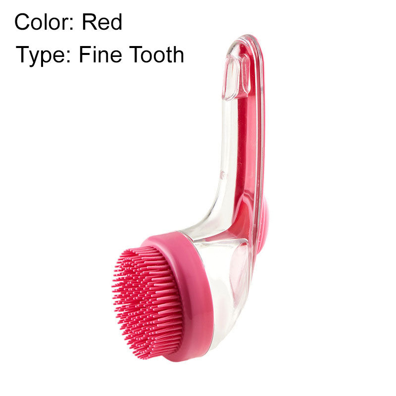 🌟Pet Bath Brush with Built-In Shampoo Dispenser 🐾  Gentle Massage Grooming Tool for Dogs & Cats – Ergonomic, Easy-to-Use & Vet-Approved Care 🇬🇧💧