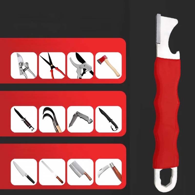 🔪50% OFF NOW! Multi‑Purpose Blade Sharpener – Portable Wear‑Resistant Stainless Steel Knife Sharpening Tool, Effortless Mini Sharpener for Kitchen Knives, Scissors & Outdoor Cutting Tools