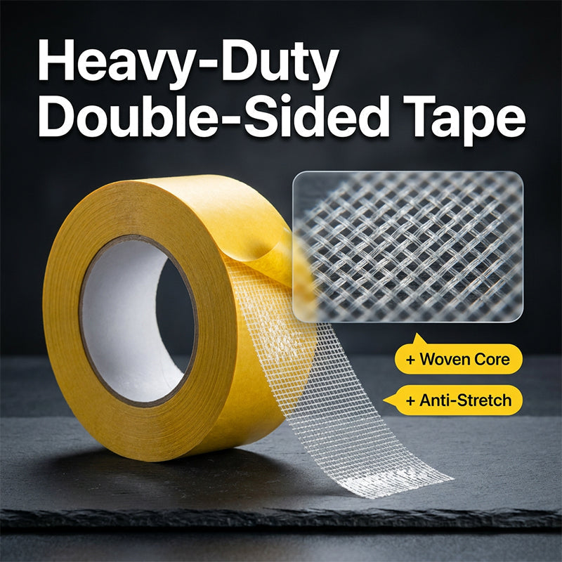 High-Tack Double-Sided Mesh Tape