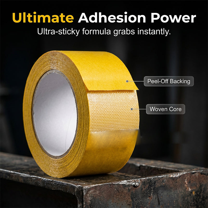High-Tack Double-Sided Mesh Tape