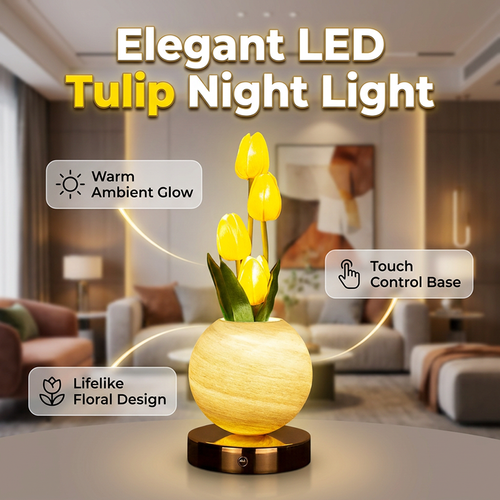 Decorative LED Tulip Night Light