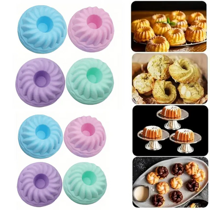 Silicone Donut-Style Baking Cups