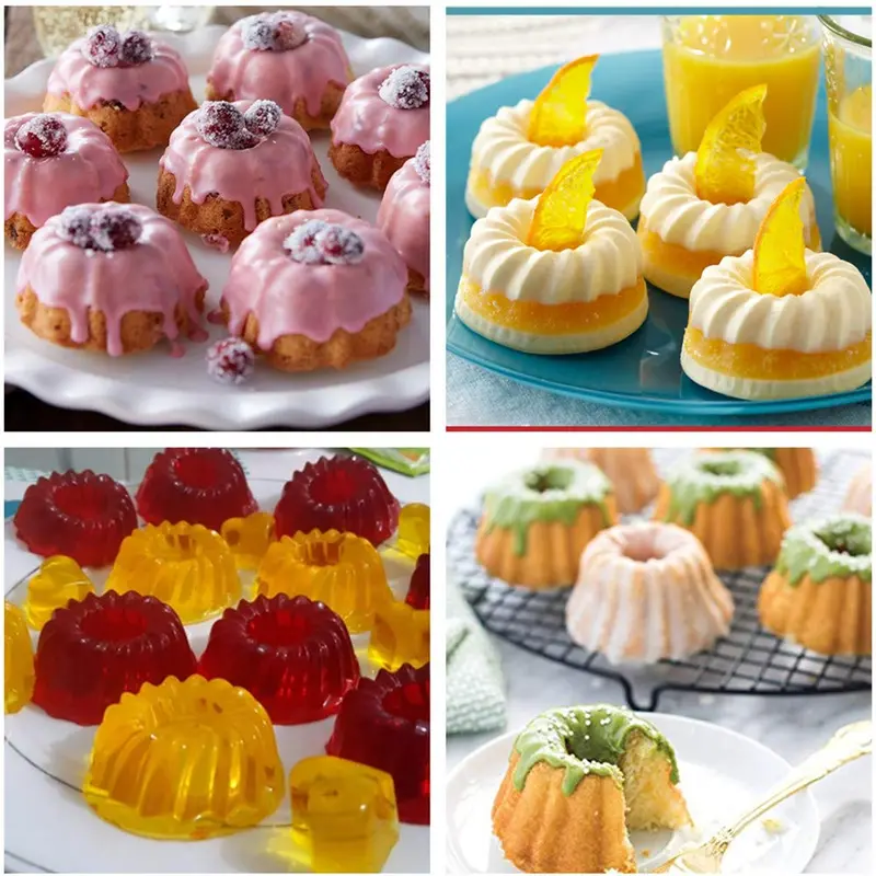 Silicone Donut-Style Baking Cups