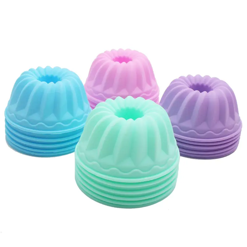 Silicone Donut-Style Baking Cups