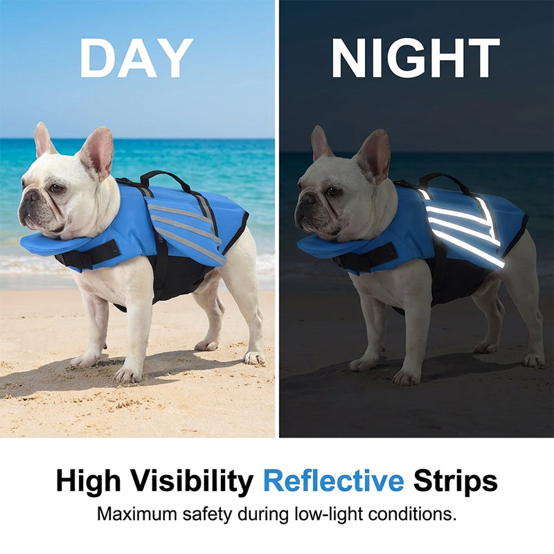 🥳2026 HOT SALE 49% OFF!💞50K+ SOLD!🐕👼Reflective Angel Wing Dog Life Jacket – High‑buoyancy, quick‑rescue handle & breathable mesh. Reflective strips for evening swims. Safe & adorable! 🌊✨