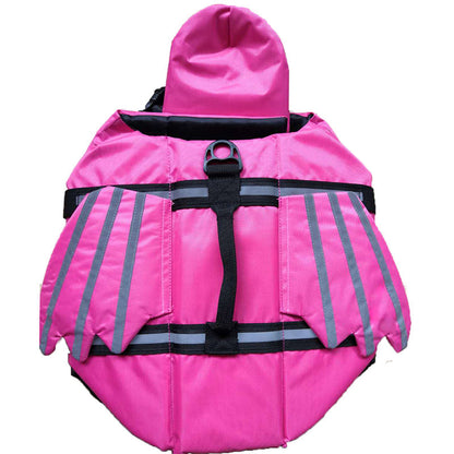🥳2026 HOT SALE 49% OFF!💞50K+ SOLD!🐕👼Reflective Angel Wing Dog Life Jacket – High‑buoyancy, quick‑rescue handle & breathable mesh. Reflective strips for evening swims. Safe & adorable! 🌊✨