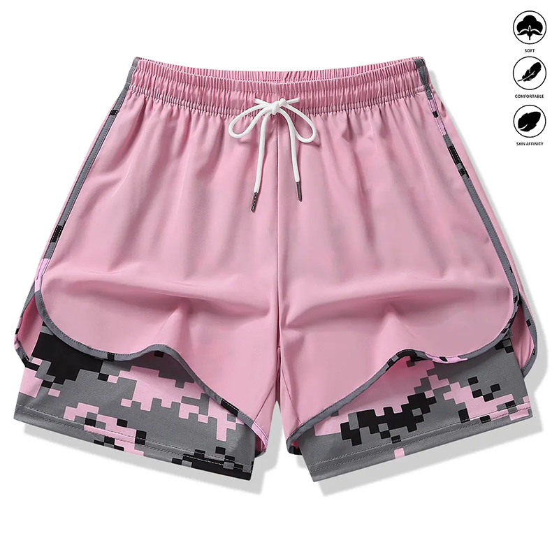 📢📢47% OFF !! ⏰Women's Casual Athletic Shorts with Built-in Liner