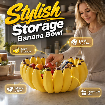 🔥While Supplies Last 44% OFF!🎉 Creative Banana Shape Fruit Bowl