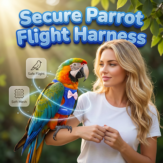 Parrot Flight Harness with Leash