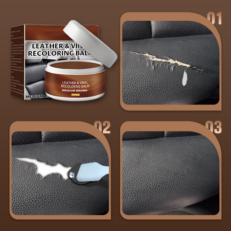 🥳2026 HOT SALE🥳💞50K+ SOLD!🛋️✨ 49% OFF! Leather Repair Paste – Fills scratches & scuffs, restores texture. Available in multiple colours. Save your favourite sofa! 💺🛡️