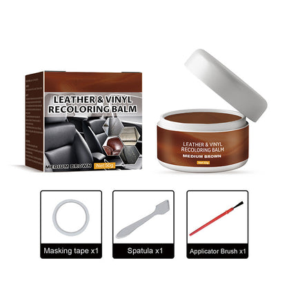 🥳2026 HOT SALE🥳💞50K+ SOLD!🛋️✨ 49% OFF! Leather Repair Paste – Fills scratches & scuffs, restores texture. Available in multiple colours. Save your favourite sofa! 💺🛡️