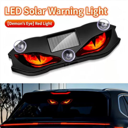 ⏳Time-Limited Special⏰ Solar LED Car Warning Light – Devil Eye Design 🔥