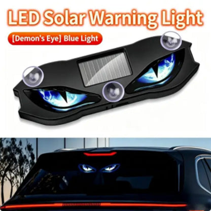 ⏳Time-Limited Special⏰ Solar LED Car Warning Light – Devil Eye Design 🔥