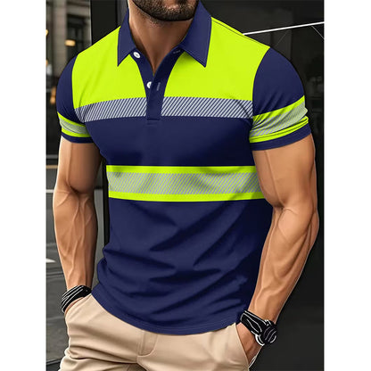 🎁2026 New Arrivals 49% OFF💥Men's High Visibility Reflective Short Sleeve Shirt