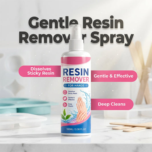 🥳2026 HOT SALE✨🤲Gentle Resin Remover for Hands – Instantly dissolves sticky epoxy & UV resin. Safe for sensitive skin, no irritation. A must for crafters! 🎨💎