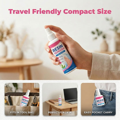 🥳2026 HOT SALE✨🤲Gentle Resin Remover for Hands – Instantly dissolves sticky epoxy & UV resin. Safe for sensitive skin, no irritation. A must for crafters! 🎨💎