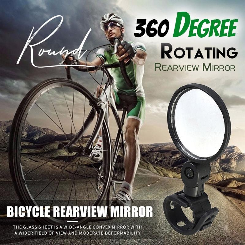 ⏳Limited-time 49% off⏰360 Degree Rotating Rearview Mirror🚴‍♂️🔎