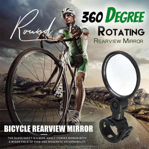⏳Limited-time 49% off⏰360 Degree Rotating Rearview Mirror🚴‍♂️🔎