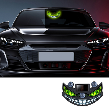 🔥 49% OFF! 😈 “Devil's Sucker” Solar LED Car Warning Light ✨ Vibration Sensor, USB & Solar Charging, Universal for Cars & Trucks
