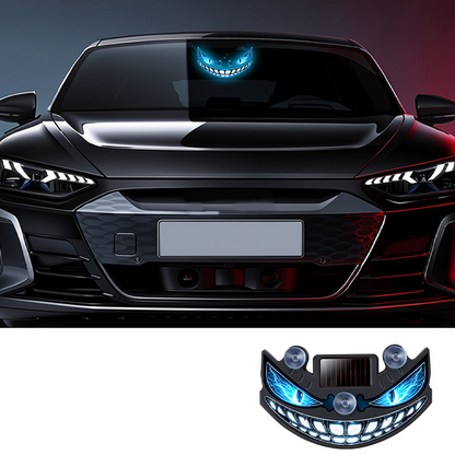 🔥 49% OFF! 😈 “Devil's Sucker” Solar LED Car Warning Light ✨ Vibration Sensor, USB & Solar Charging, Universal for Cars & Trucks